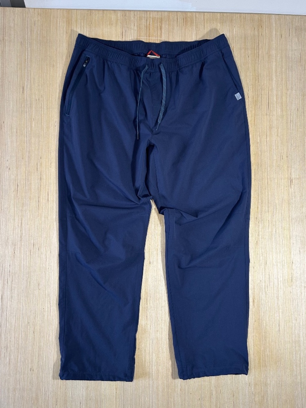 LL Bean Pants Mens XL Navy Multisport Drawstring Stretch Outdoor Nature 29”